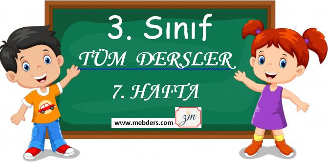 2. Sınıf 7. Hafta Etkinlik Paketi ( 18 - 22 Ekim )